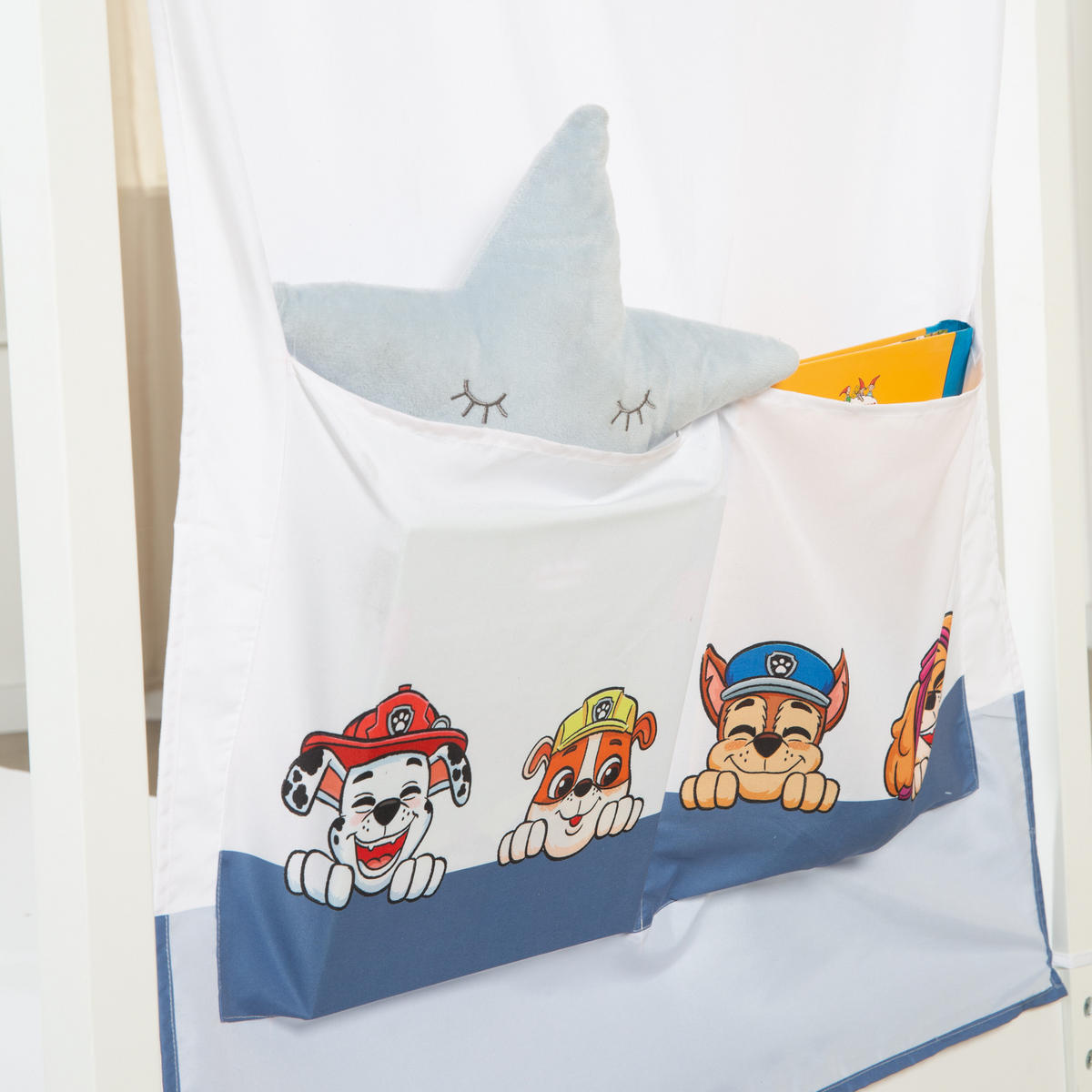 HAUSBETTBEZUG 90 x 200 cm Paw Patrol - Multicolor, Kunststoff/Textil (90/200cm) - Roba