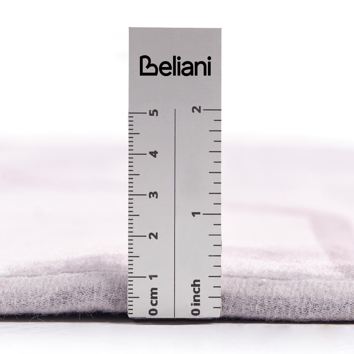 KOBEREC Světle béžový 160/230 cm Posof - béžová, textil (160/230cm) - Beliani