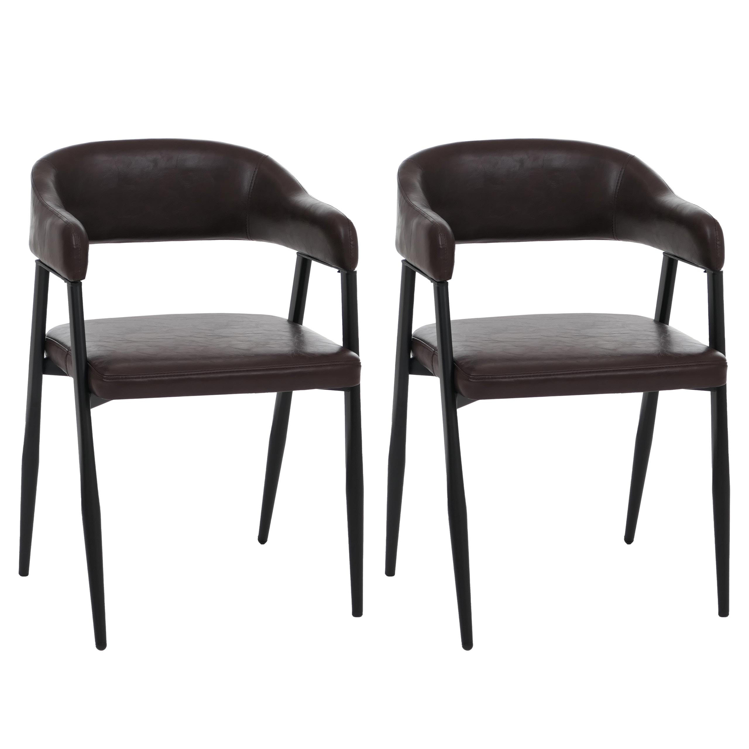 ESSZIMMERSTUHL Dunkelbraun - Dunkelbraun, Kunststoff (51/77/52cm) - MCW