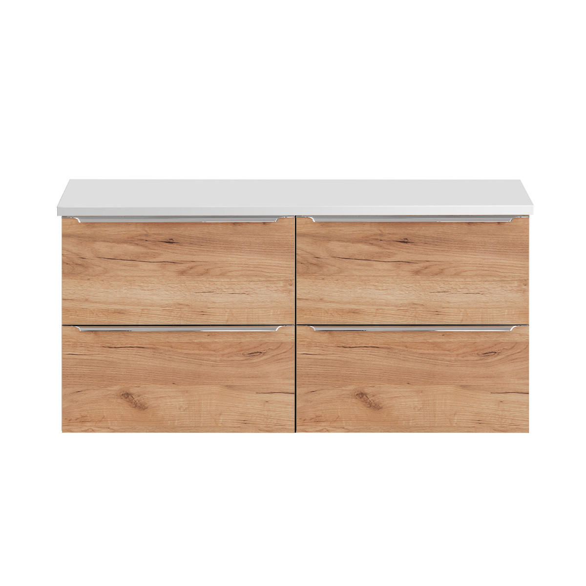 WASCHTISCHUNTERSCHRANK 120.4cm April Holz - Braun, Holzwerkstoff (120.4/59/46cm) - Petits-meubles