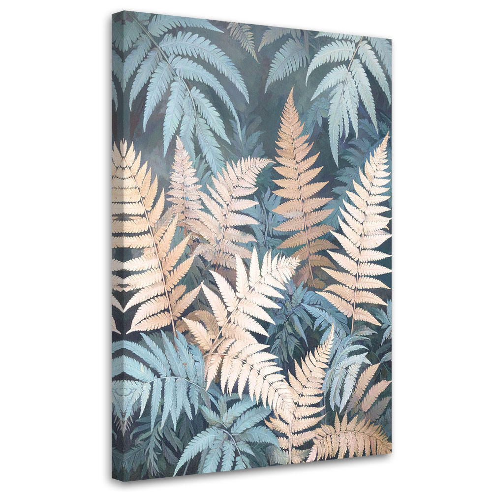Feeby Leinwandbild, Grün 80x120 cm