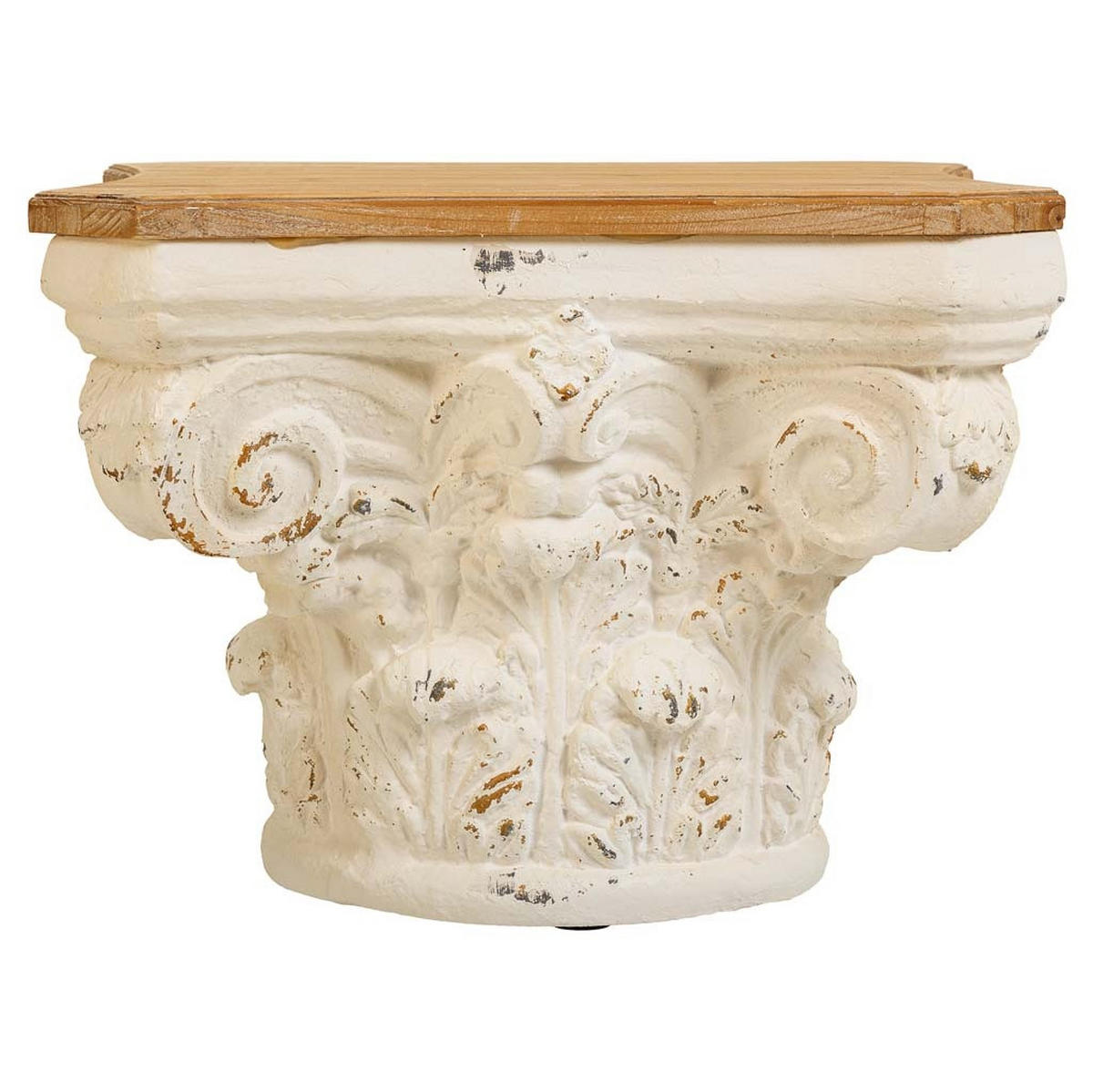 TISCH aus Holz, braun, 62x46cm - Braun, Holz (62/62/46cm) - Wanderlust