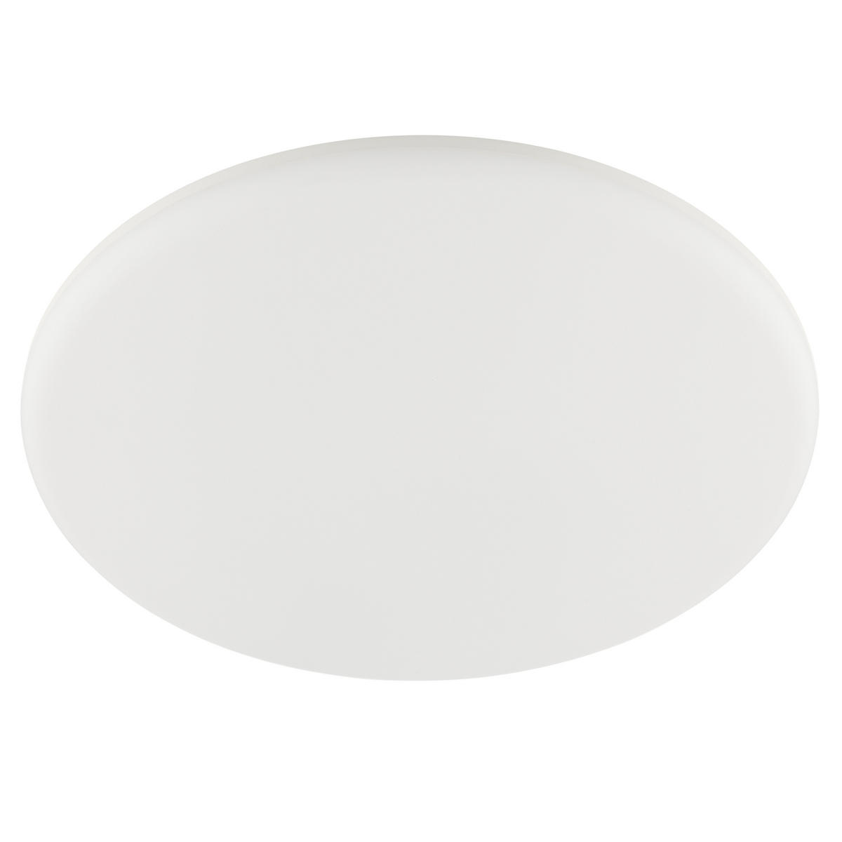 LED DECKENLEUCHTE Conna Weiß 29/29/5,7 cm - Weiß, Kunststoff (29/29/5.7cm) - Brilliant