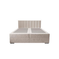 BOXBETT ZILANO 2 mit Matratze H3 und Topper 140x200 Itaka 16 - Creme, Holz/Textil (140/200cm) - Bedante