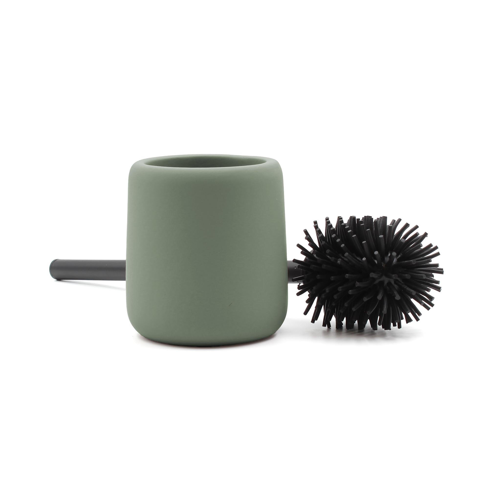 WC-BÜRSTE Ceralie 38,5 cm - Hellgrün, Keramik (10.5/38.5/10.5cm) - Douceur d´intérieur