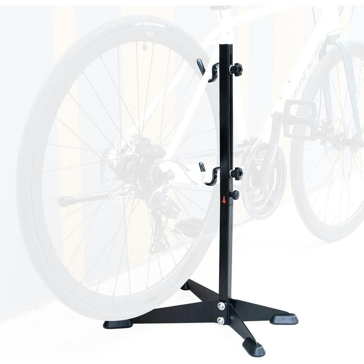 FAHRRADSTÄNDER Reparaturständer höhenverstellbar Schwarz - Schwarz, Metall (36/68.7/40cm)