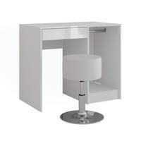 TOALETNÍ STOLEK Sherry Bílá/bílý vysoký lesk - vysoce lesklá bílá, kompozitní dřevo (89.8/76/50.1cm) - Vicco