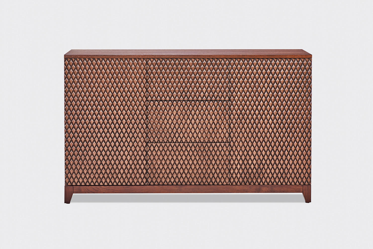 SIDEBOARD COPAS Braun Holz - Braun, Eichenholz/Holz (140/85/40cm) - KAWOLA