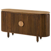 SIDEBOARD Mango 152x40x80 braun geölt KYOTO #111 - Braun, Holz (152/80/40cm) - Massivmoebel24