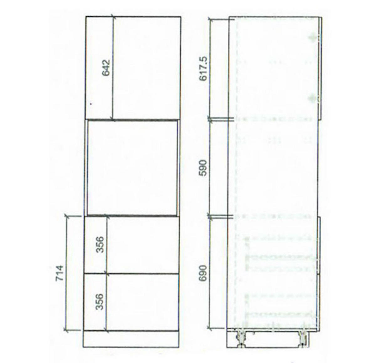 WINKELKÜCHE Pescara signalweiß matt / weiß matt 15-teilig mit Vollauszug (HETTICH InnoTech Atira) - Weiß, Holzwerkstoff/Metall (330/243/306cm) - Feldmann-Wohnen