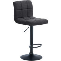 BARHOCKER Calma 94-114x46x47 cm dunkelgrau - Dunkelgrau, Textil (46/94/47cm) - furnicato