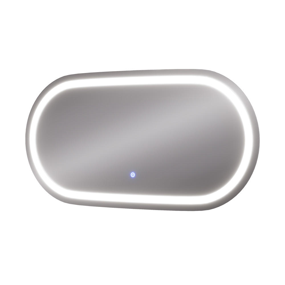 KOUPELNOVÉ ZRCADLO Miral Sklo - čirá, sklo (100/2.8/50cm) - Vicco