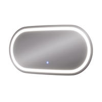 KOUPELNOVÉ ZRCADLO Miral Sklo - čirá, sklo (100/2.8/50cm) - Vicco