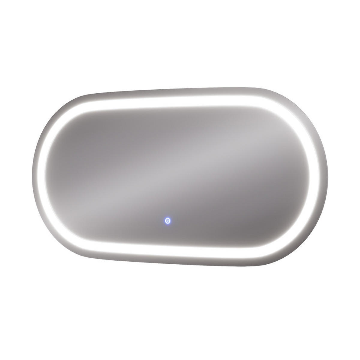 KOUPELNOVÉ ZRCADLO Miral Sklo - čirá, sklo (100/2.8/50cm) - Vicco