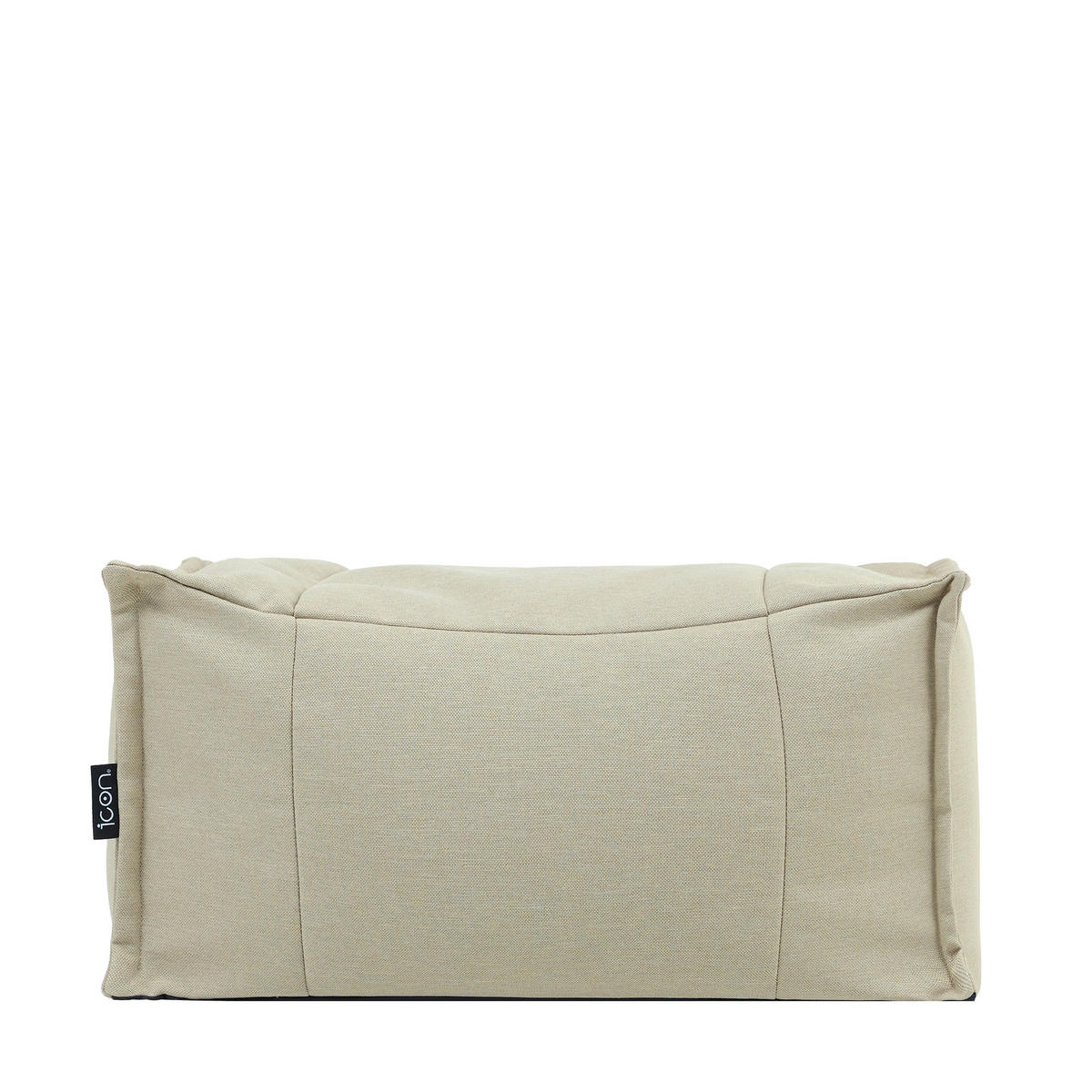 HOCKER Outdoor Bud - Beige, Textil (67/34/45cm) - icon