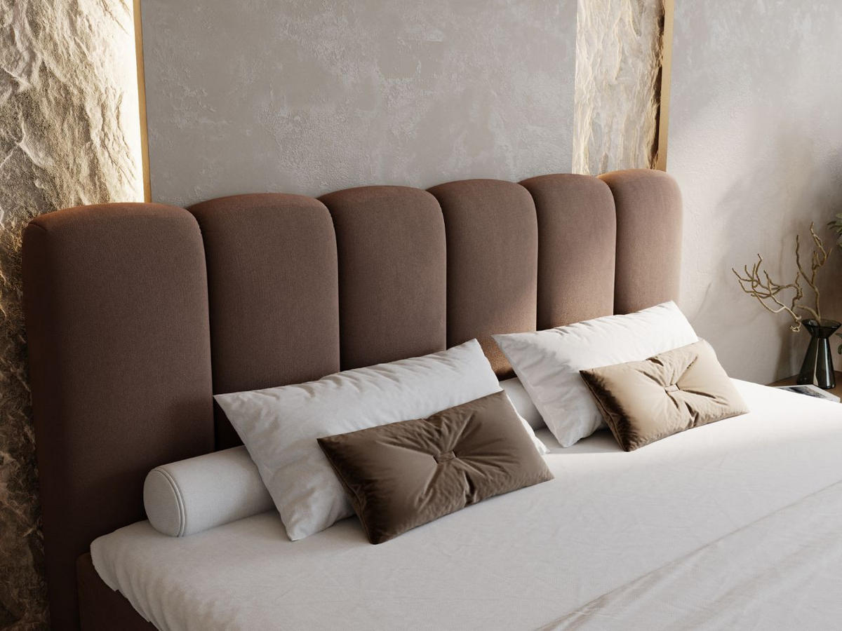 BOXBETT Cloud 160x200 Braun - Braun, Holz/Textil (160/200cm) - Graingold