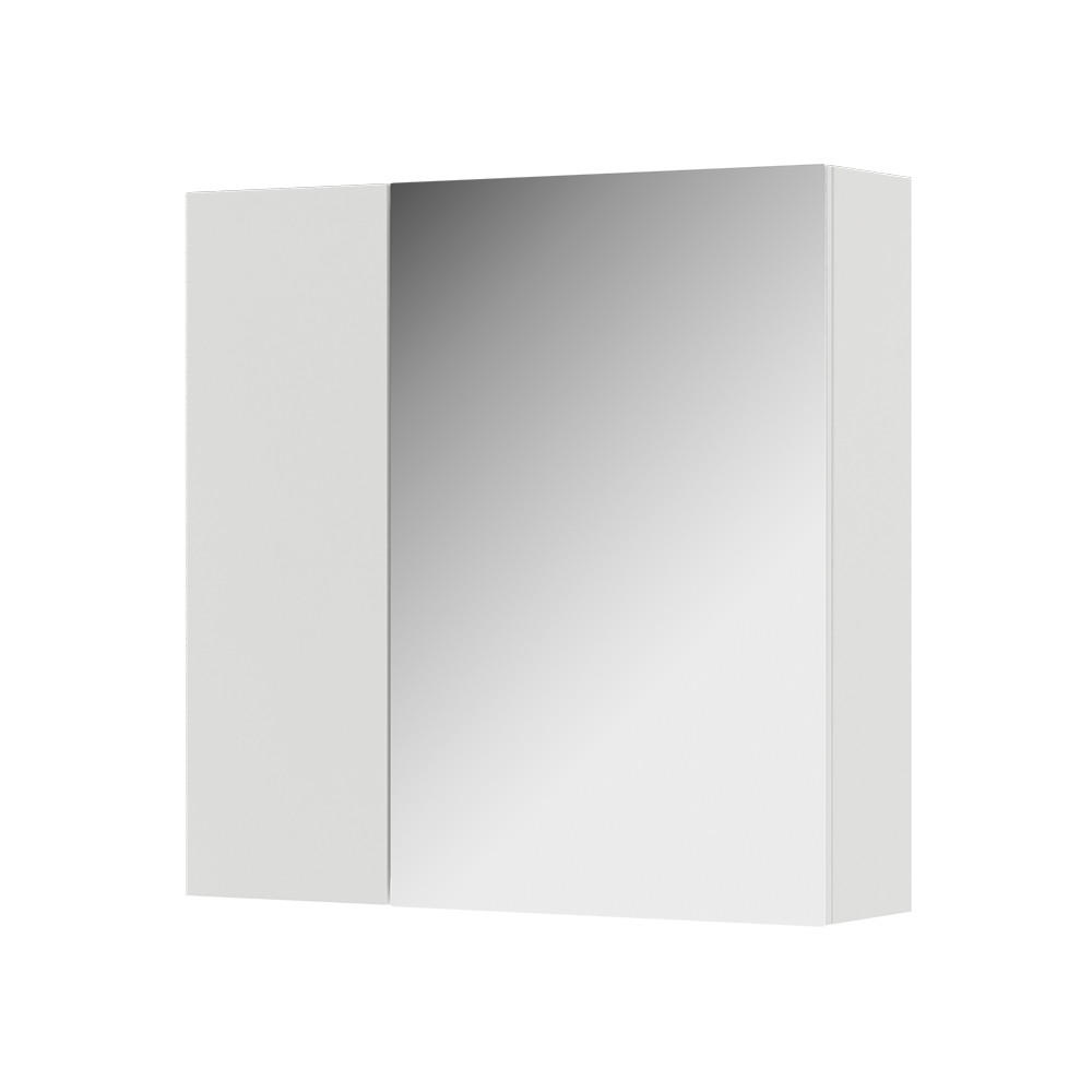 BADRUMSSPEGELSK&Aring;P Leopold Vit 60x59.2 cm Med hyllor och 1 spegeld&ouml;rr 59.2/60/16.4 cm