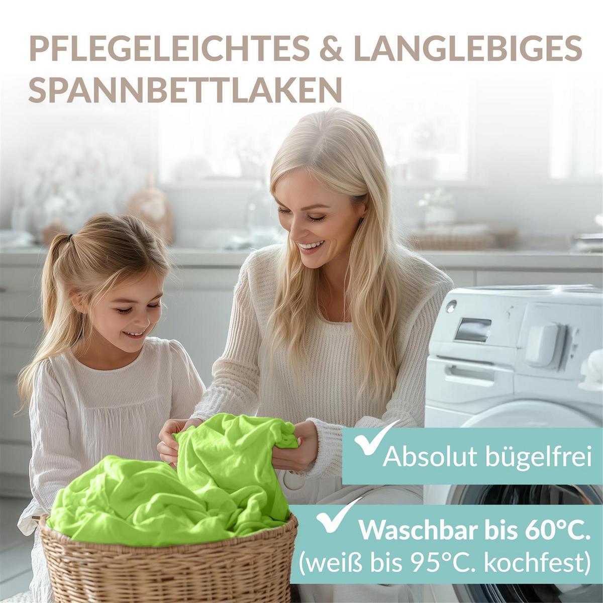 MAKO-JERSEY-BETTLAKEN 180x200 - 200x200 Feine Spannbettlaken aus 100% Baumwolle, Spannbetttuch Laken Uni Neon-Grün - Hellgrün, Textil (200/200cm) - Carpe Sonno