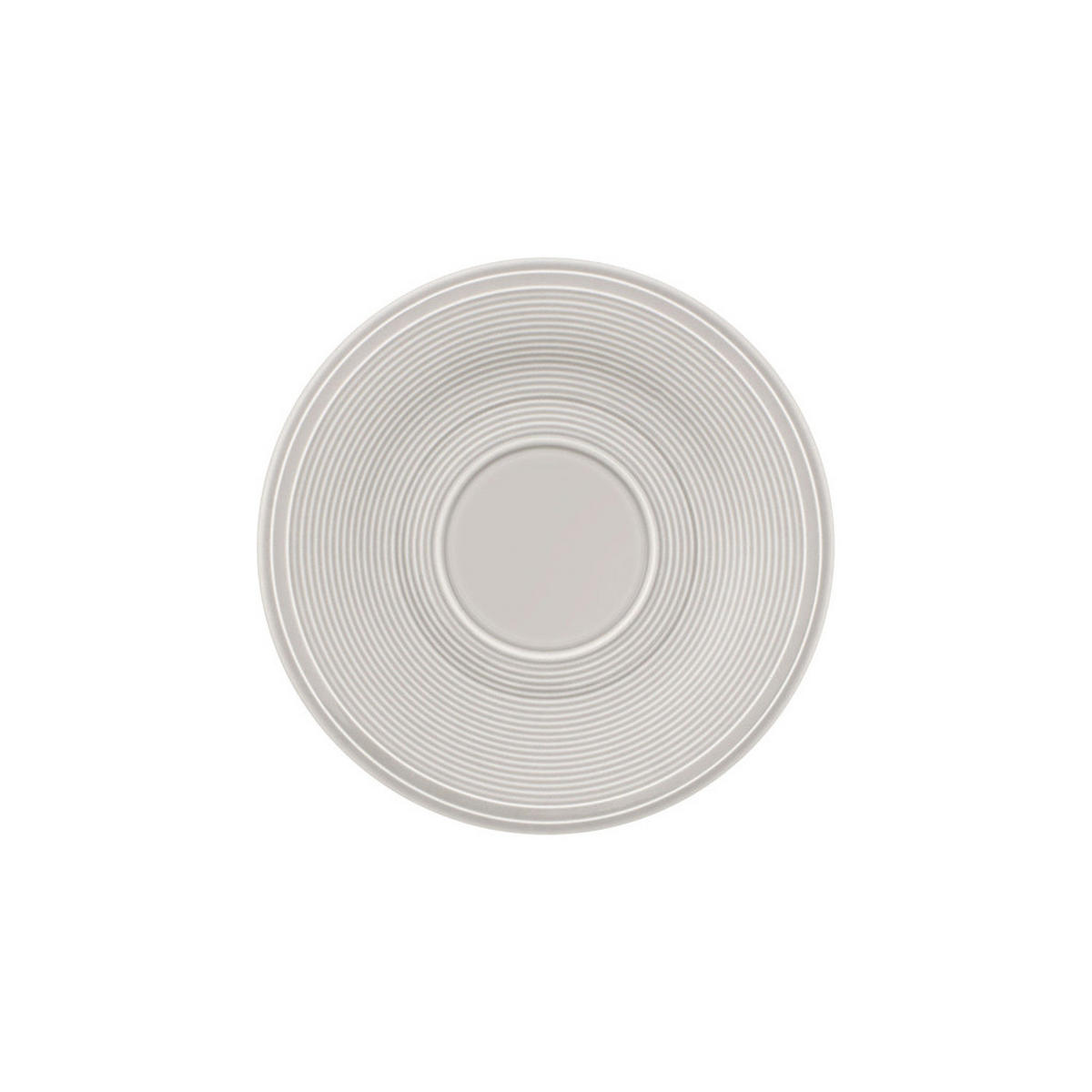 KAFFEEUNTERTASSEN Color Loop Stone ø 15,4 cm 6er Set - Grau, Keramik (15.4cm) - like.Villeroy & Boch