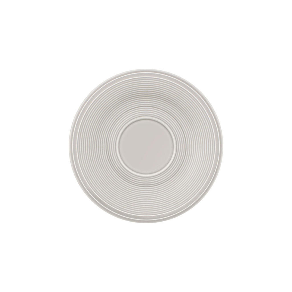 Thumbnail - like.Villeroy & Boch Kaffeeuntertassen, Grau, Keramik, Kaffee & Tee, Tassen, Untertassen