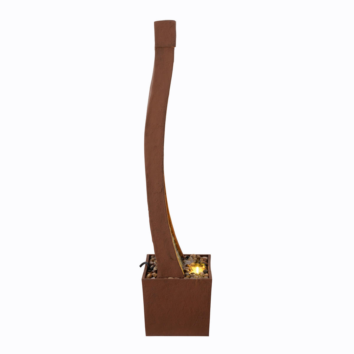 GARTENBRUNNEN 97 cm - Rot, Kunststoff (22/34.01/97.99cm) - Teamson Home