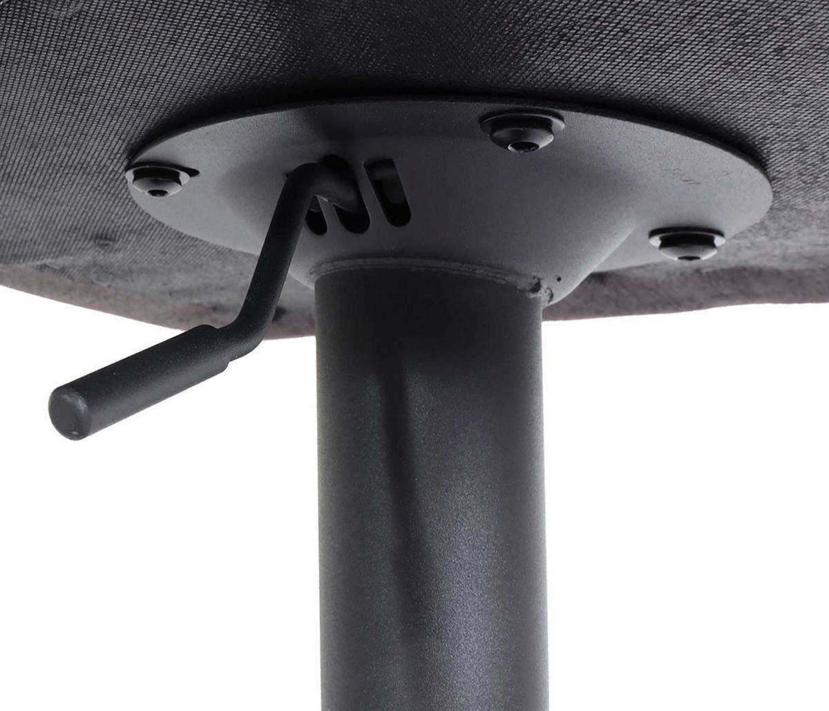 BAROVÁ STOLIČKA Šedá - sivá, textil (50/110/45cm) - MCW