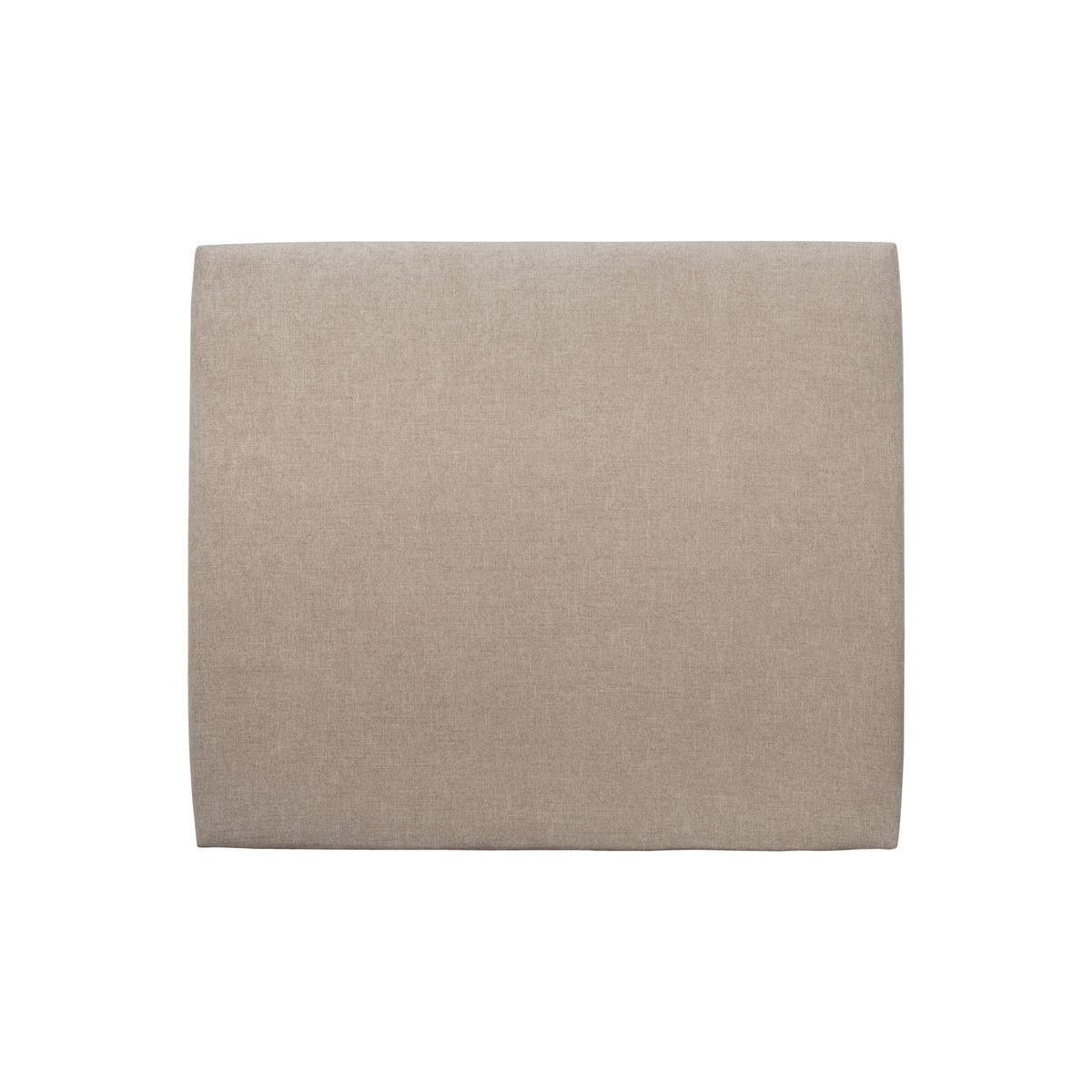 KOPFTEIL gepolstertes – Beigebrauner Stoff - 200 cm - Beige/Braun, Karton/Holz (200/120/10cm) - Sommeil de Plomb