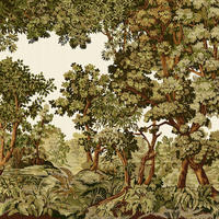 FOTOTAPETE Bodenham - Grün, Papier/Kunststoff (250/400cm) - Graham & Brown