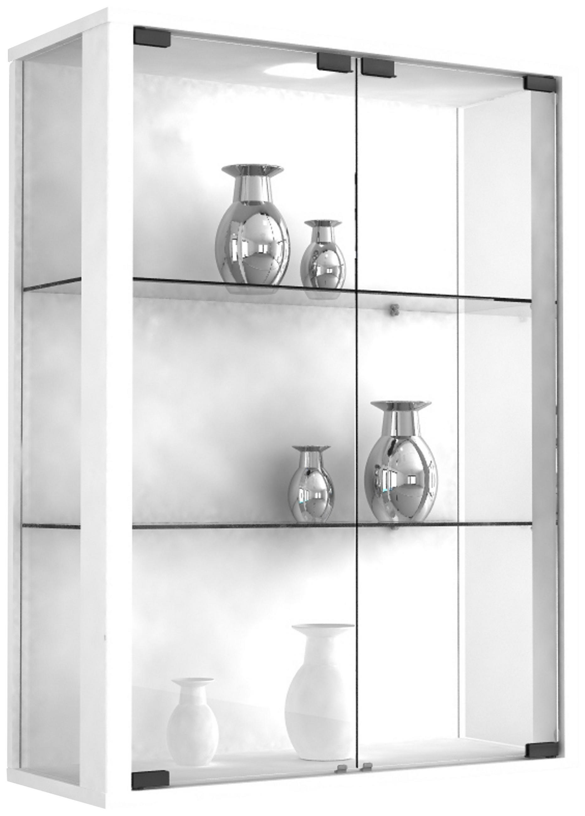 HÄNGEVITRINE weiß - Weiß, Holzwerkstoff (60/80/25cm) - ebuy24