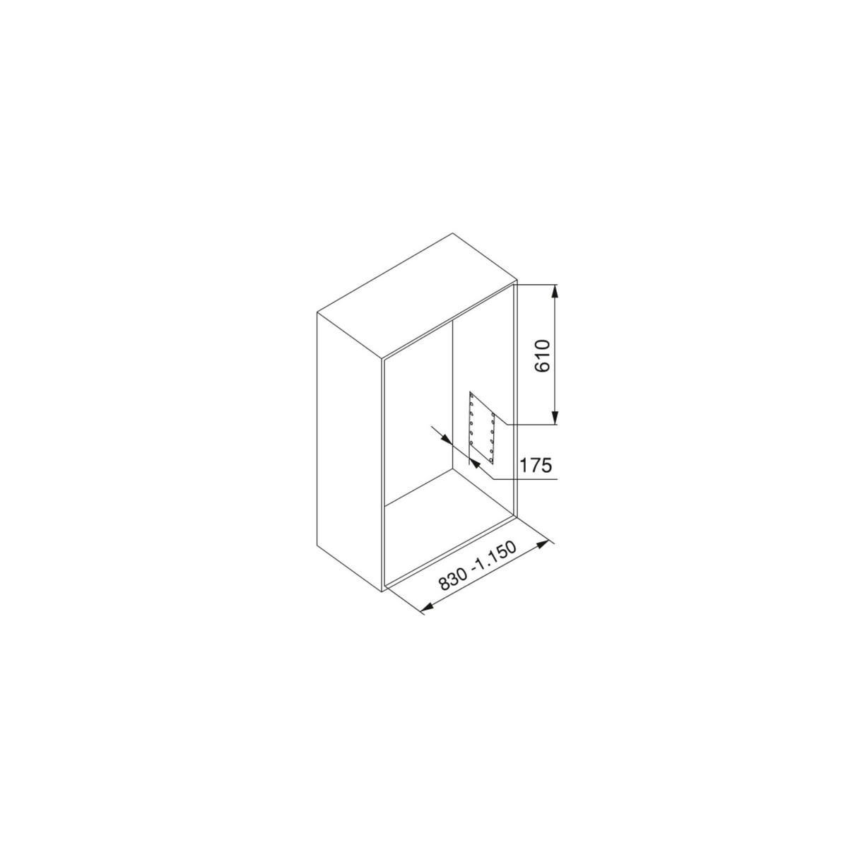 KLEIDERLIFT für Garderoben Hang, 830 - 1150, Mokka, Stahl und Kunststoff 10er-set - Mokka, Metall (16/9/86.5cm) - EMUCA