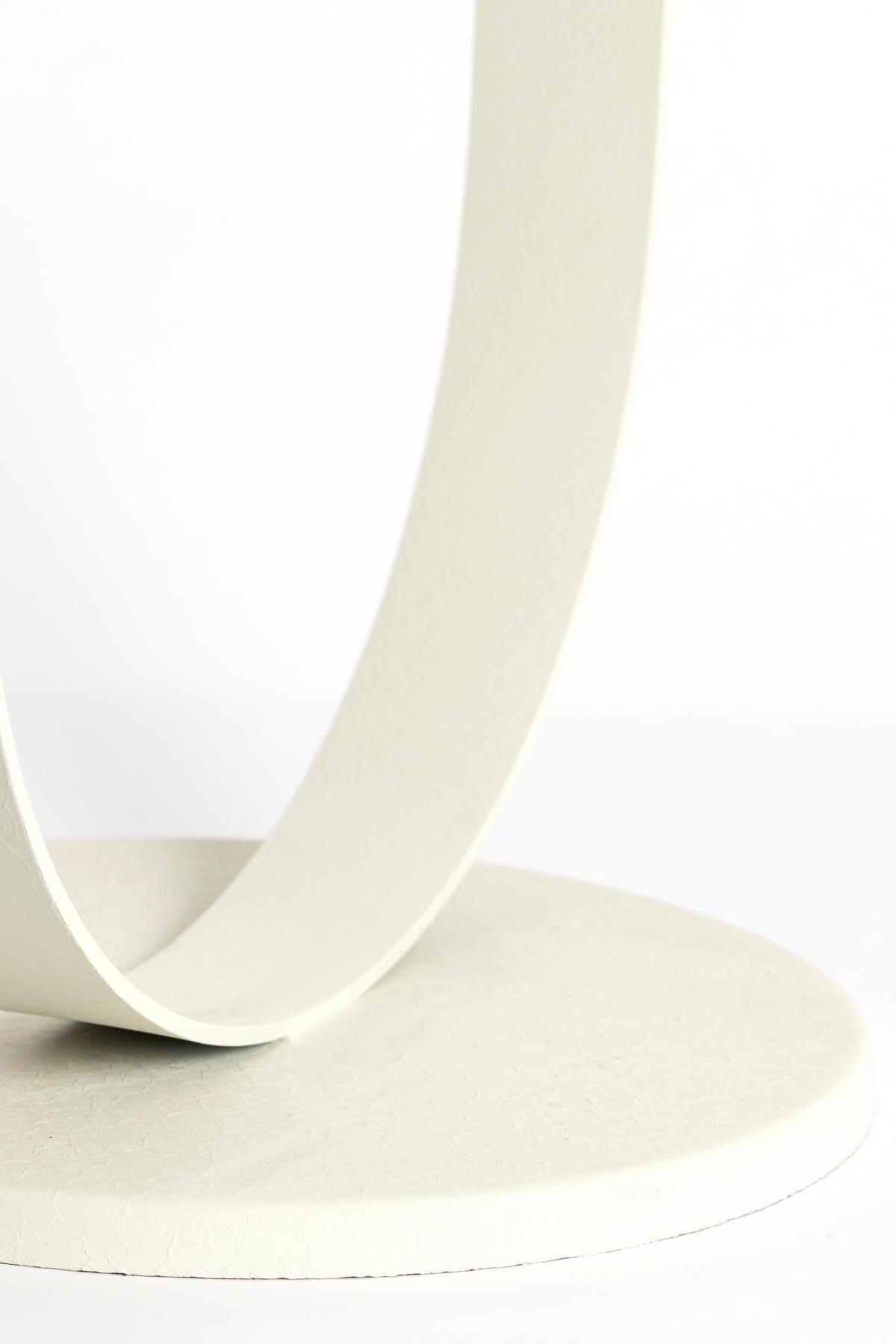 BEISTELLTISCH Triana Weiß 45/45/65.5 cm - Weiß, Metall (45/45/65.5cm) - Light & Living