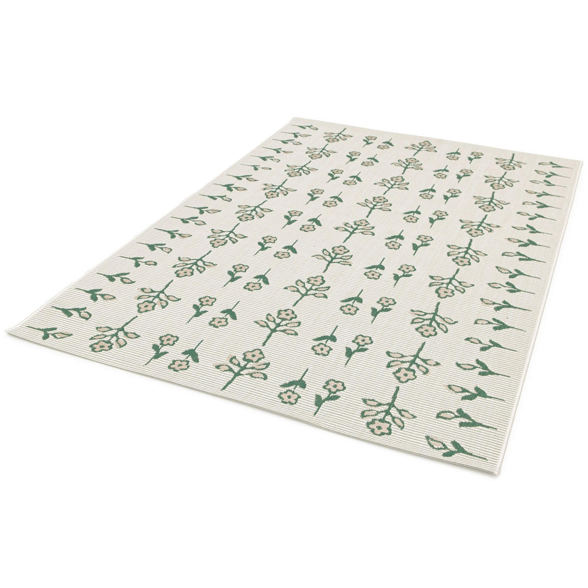 DESIGN Teppich für Innen und Außen grün - Grün, Textil (160/213cm) - AFK Living