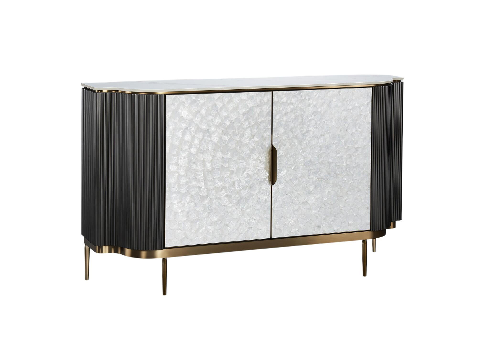 SIDEBOARD STILIG Dunkelgrau 150x40x88 cm - Dunkelgrau, Holzwerkstoff (150/88/40cm) - FURNLUX