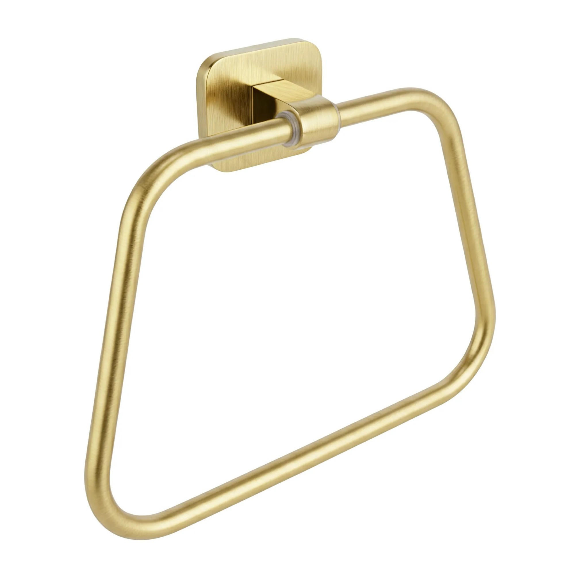 HANDTUCHHALTER Rea 5910 Nico Brush Gold - Goldfarben, Metall (5/17/21.5cm) - REA