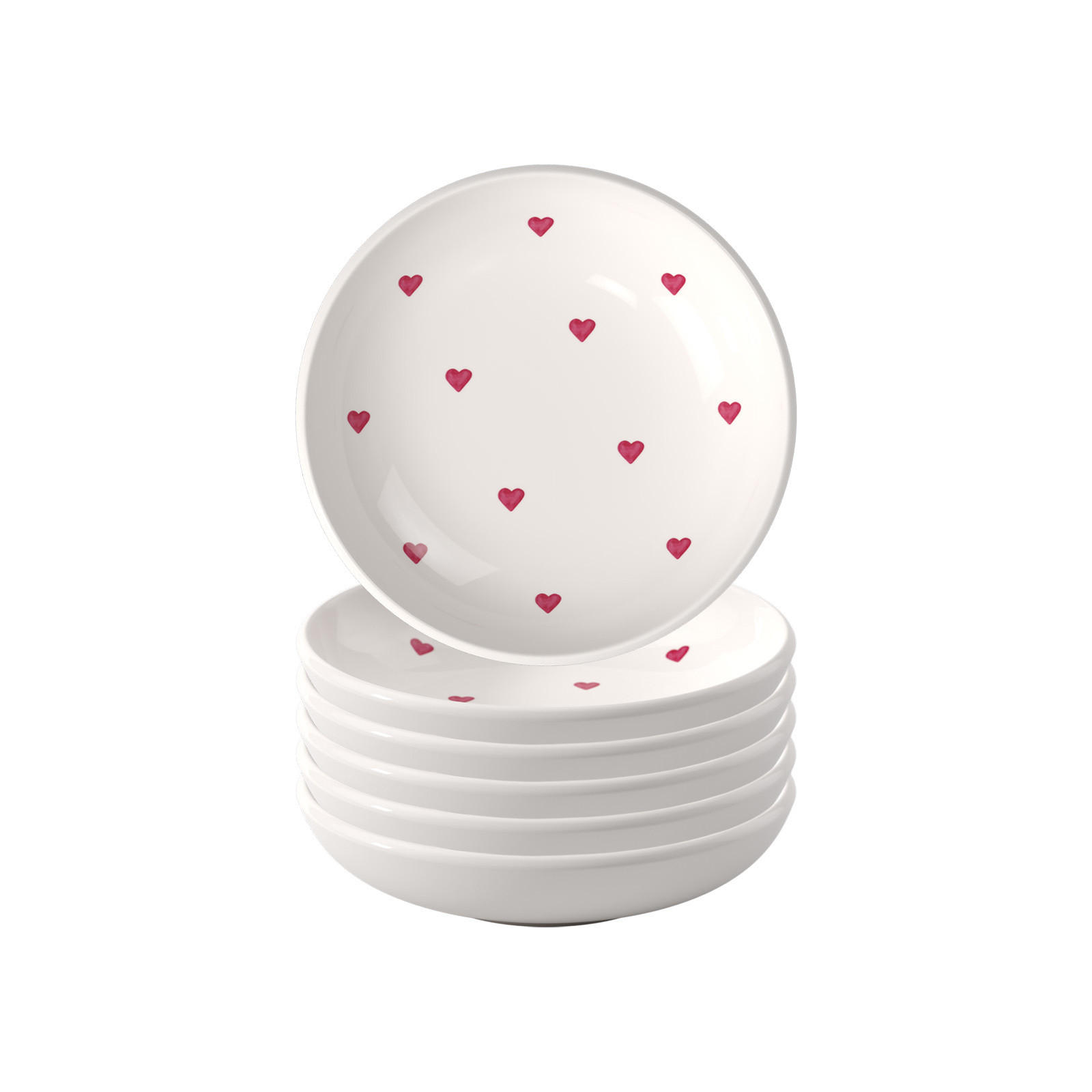 DIPSCHALEN With Love weiß ø 11,7 cm 6er Set - Weiß, Keramik (11.7cm) - like.Villeroy & Boch