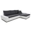 ECKSOFA Faris, Seite: Rechts - Weiß/Grau, Holz/Textil (266/184cm) - Sofnet