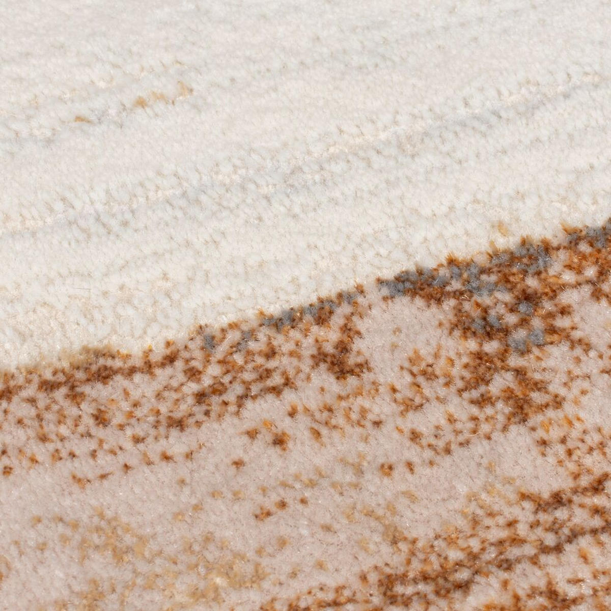 TEPPICH Abstrakt-Design, hochstrapazierfähig ZENNOR, Gold 80x150 cm - Goldfarben, Textil (80/150cm) - KADIMA DESIGN