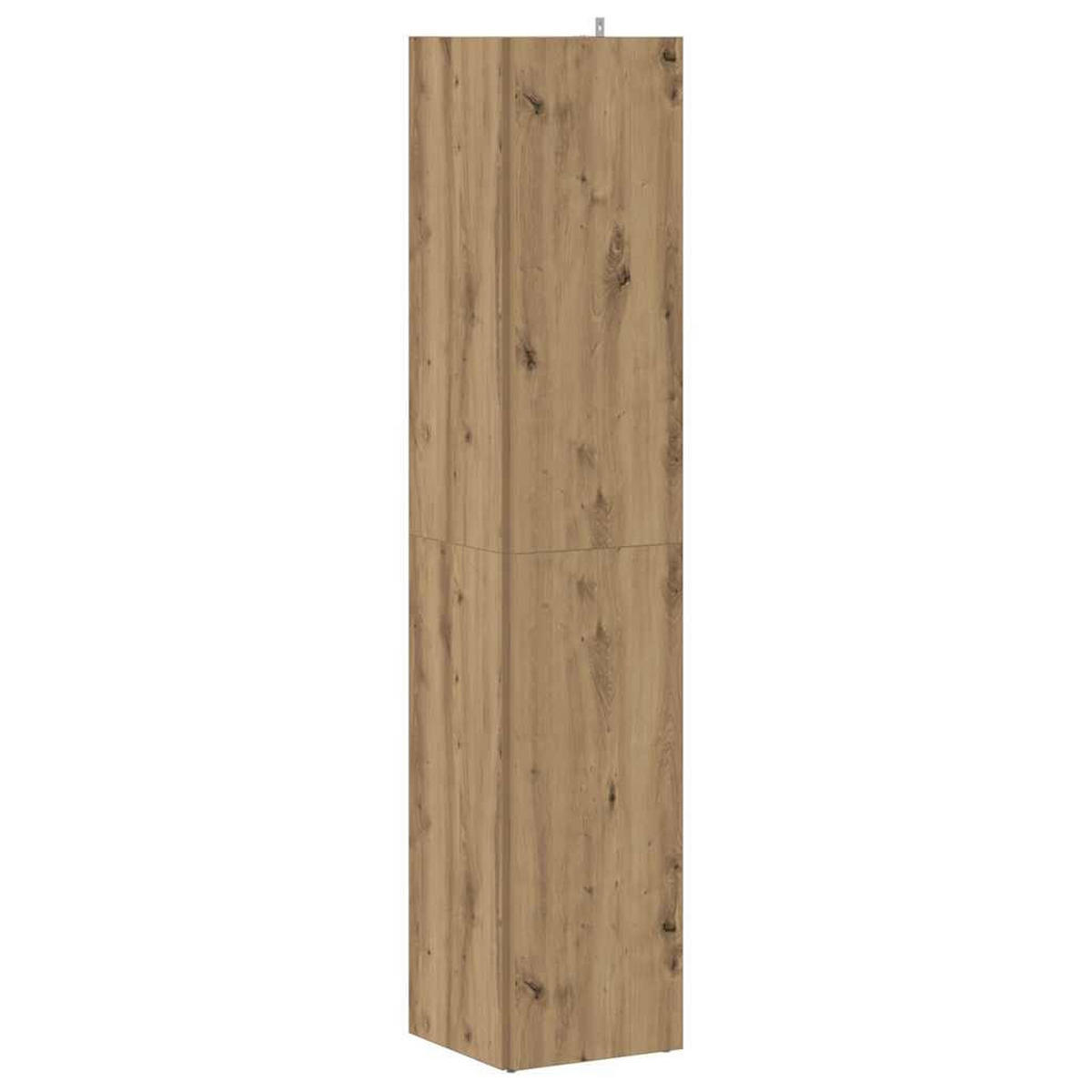 ECKREGAL Artisan-Eiche 33/33/165 Cm Holzwerkstoff - Braun, Holzwerkstoff (33/165/33cm) - vidaXL