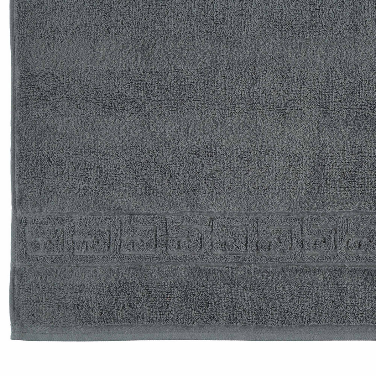 GÄSTETUCH 6er Pack 100% Baumwolle, Anthrazit, 30 x 50 cm - Anthrazit, Naturmaterialien (30/40cm) - Cawoe