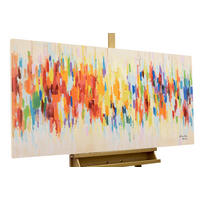 ÖLGEMÄLDE 120/60 cm - Multicolor, Holz/Textil (120/60cm) - KUNSTLOFT