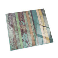 GLASPLATTE für Kamin 60x60 cm Türkis - Türkis, Glas (60/60/0.4cm) - ArtPrintCave