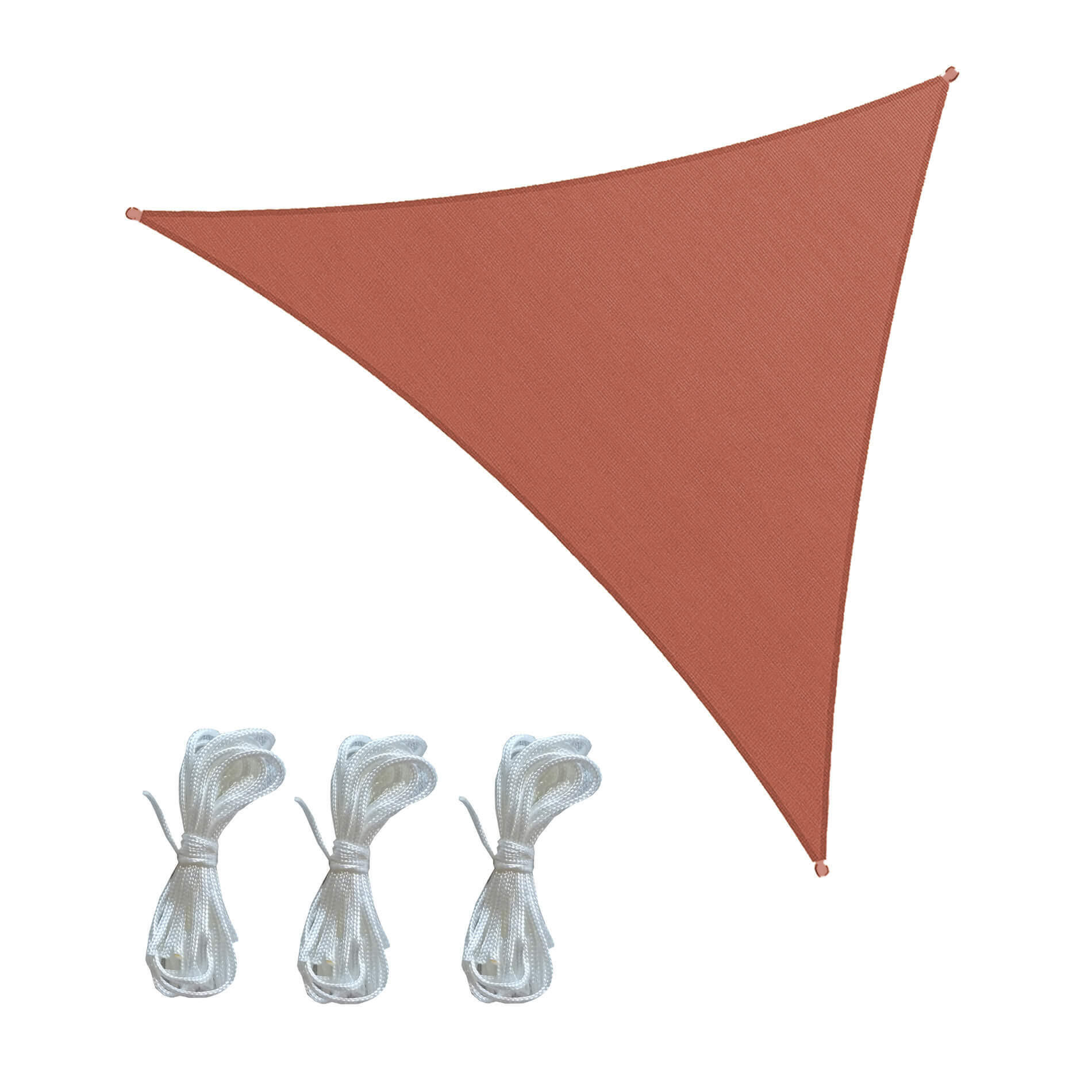 SONNENSEGEL Rot 500/500/1 cm - Rot, Kunststoff (500/500cm) - Mobili Rebecca