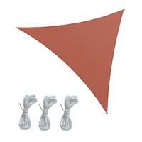 SONNENSEGEL Rot 360/360/1 cm - Rot, Kunststoff (360/360cm) - Mobili Rebecca