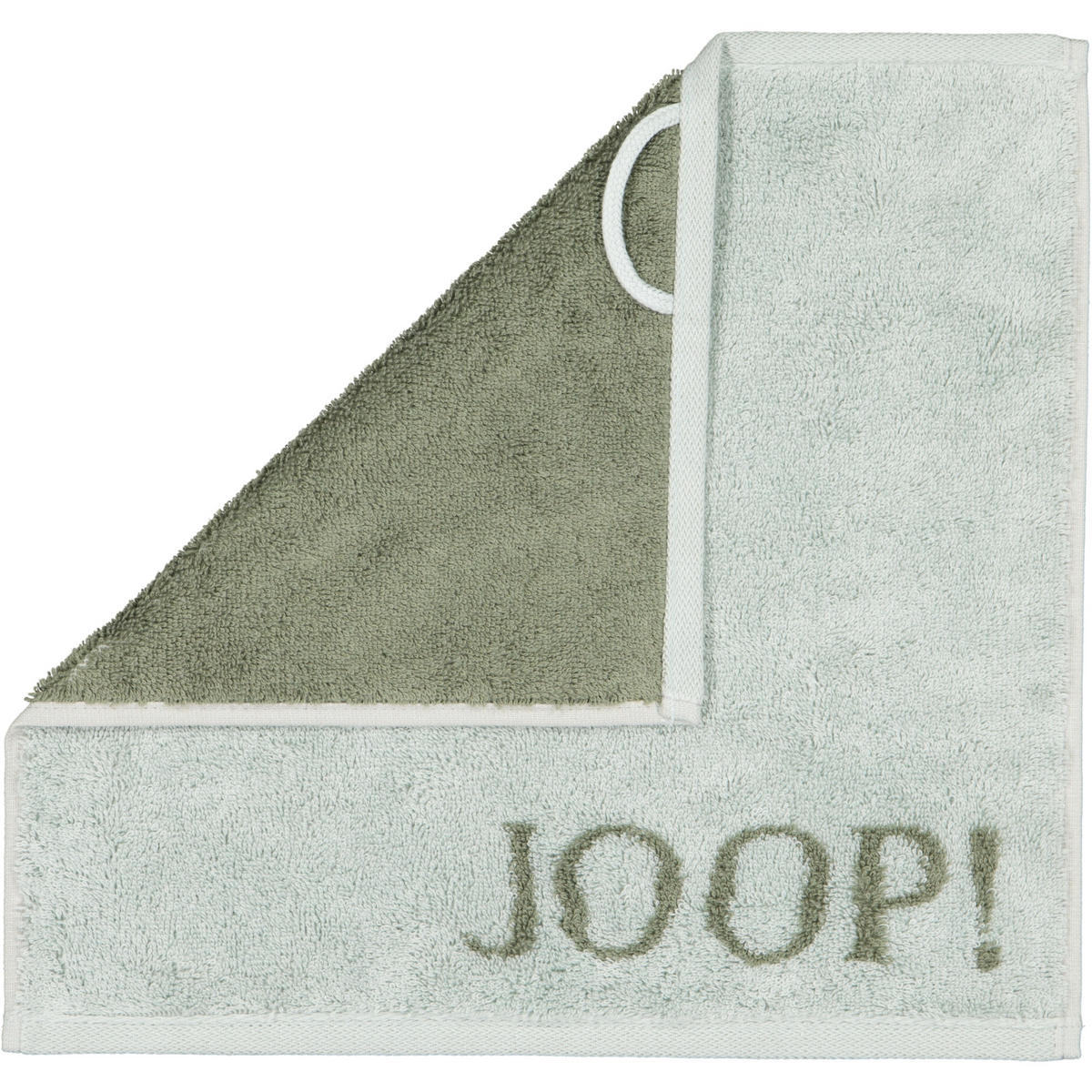 SEIFTUCH CLASSIC DOUBLEFACE 1600 SALBEI - 47 - Grün, Textil (30/30cm) - Joop!