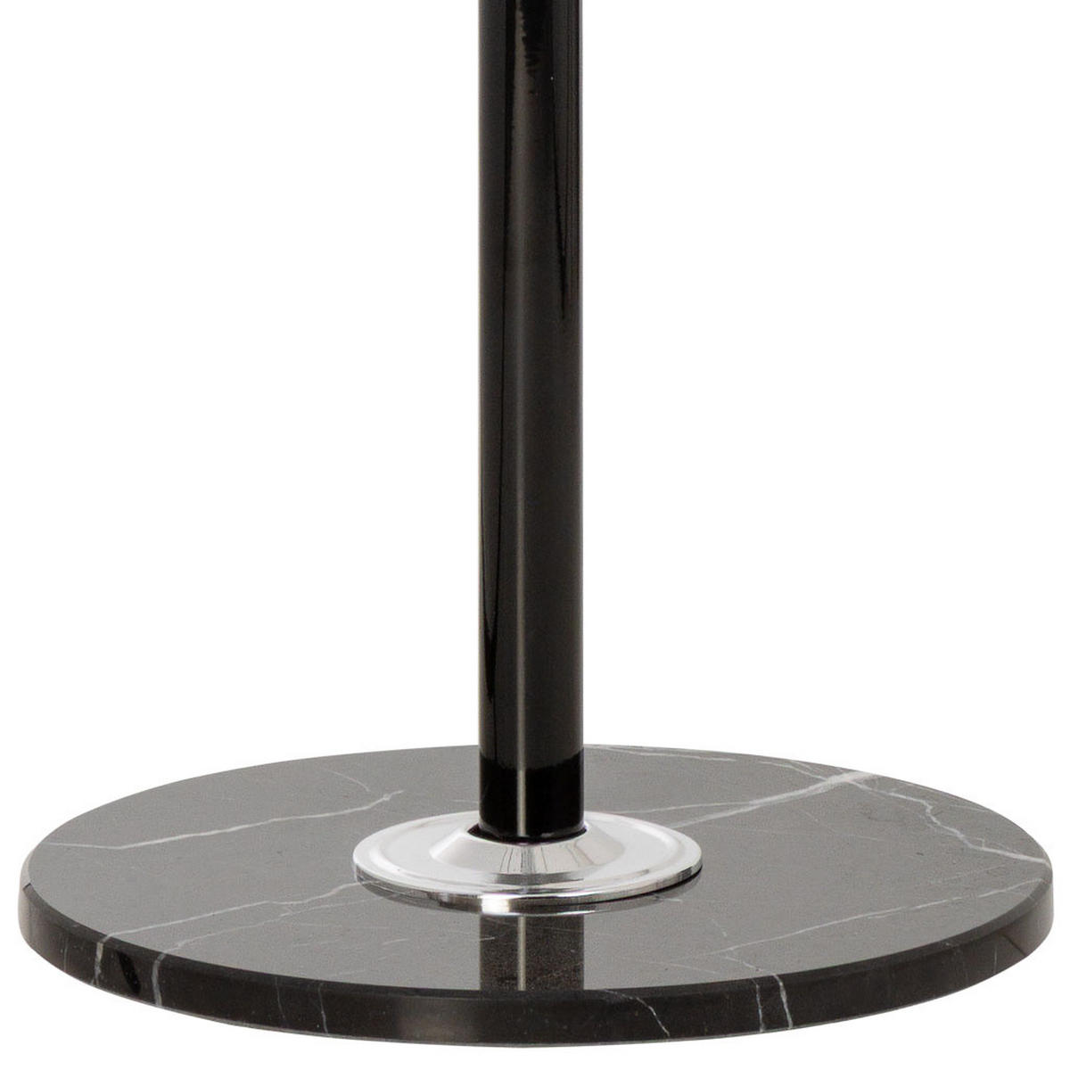 GARDEROBE aus metall 36x175cm - Schwarz, Metall (36/175/36cm) - Wanderlust