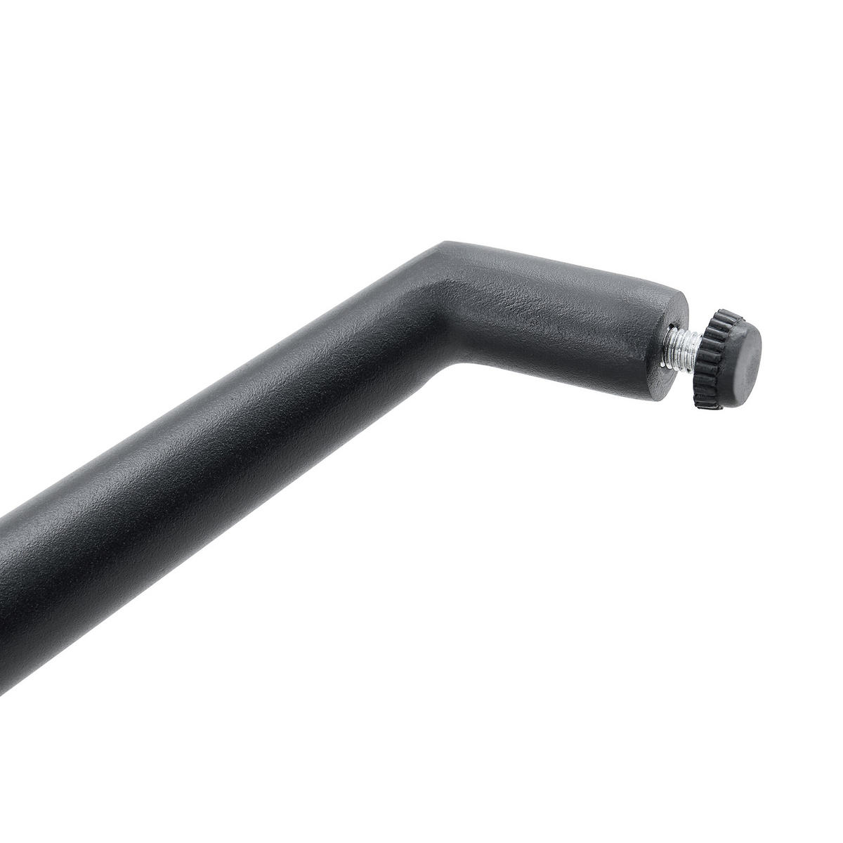 ESSTUHL 2er-Set Grau mit Stoffbezug und 360° Drehfunktion - Schwarz, Metall (48/85/50cm) - PANGIVO