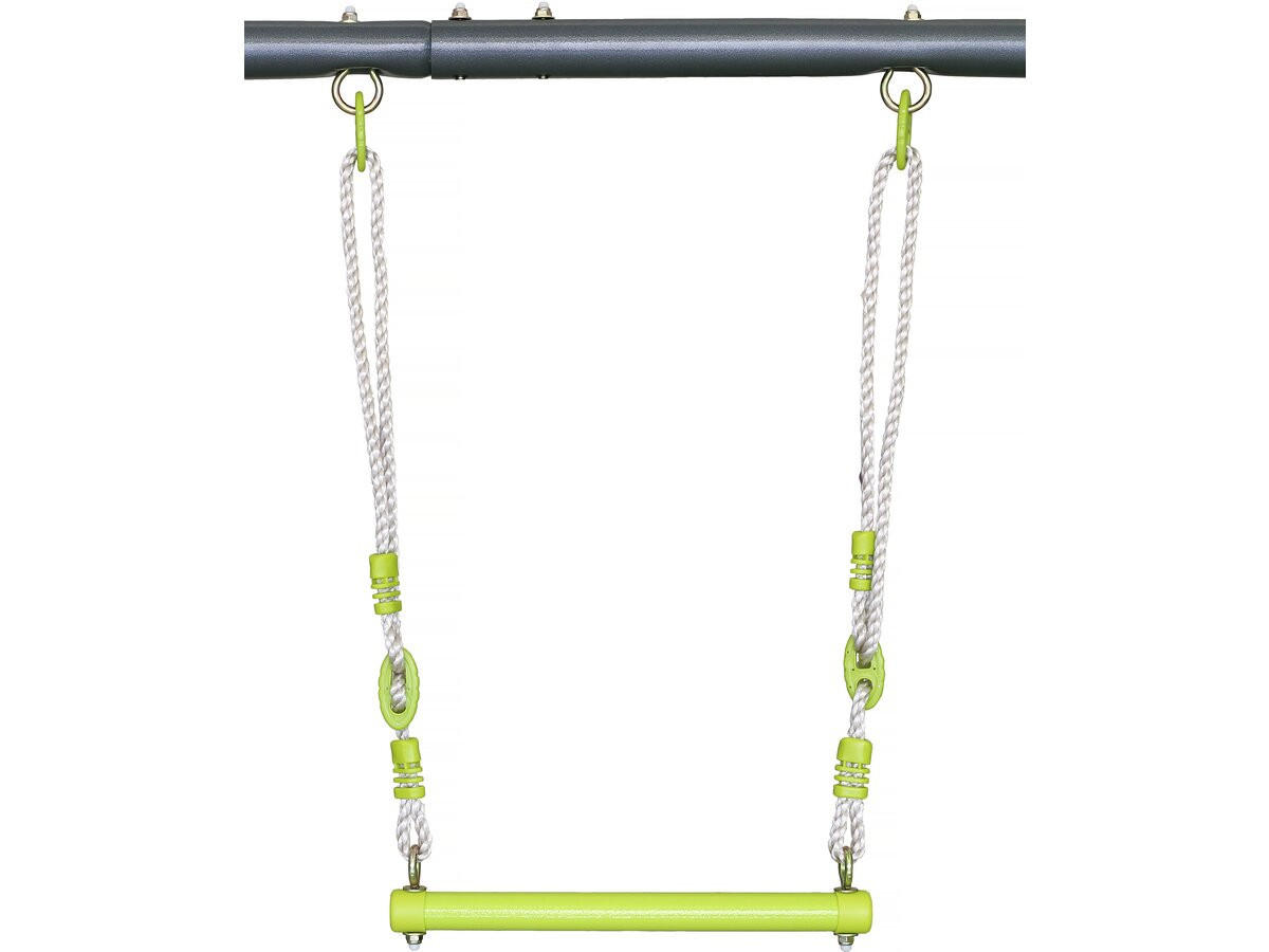 KLETTERGERÜST AUS STAHL kylian Grün - Grün, Metall (268/195/235cm) - Habitat Garten