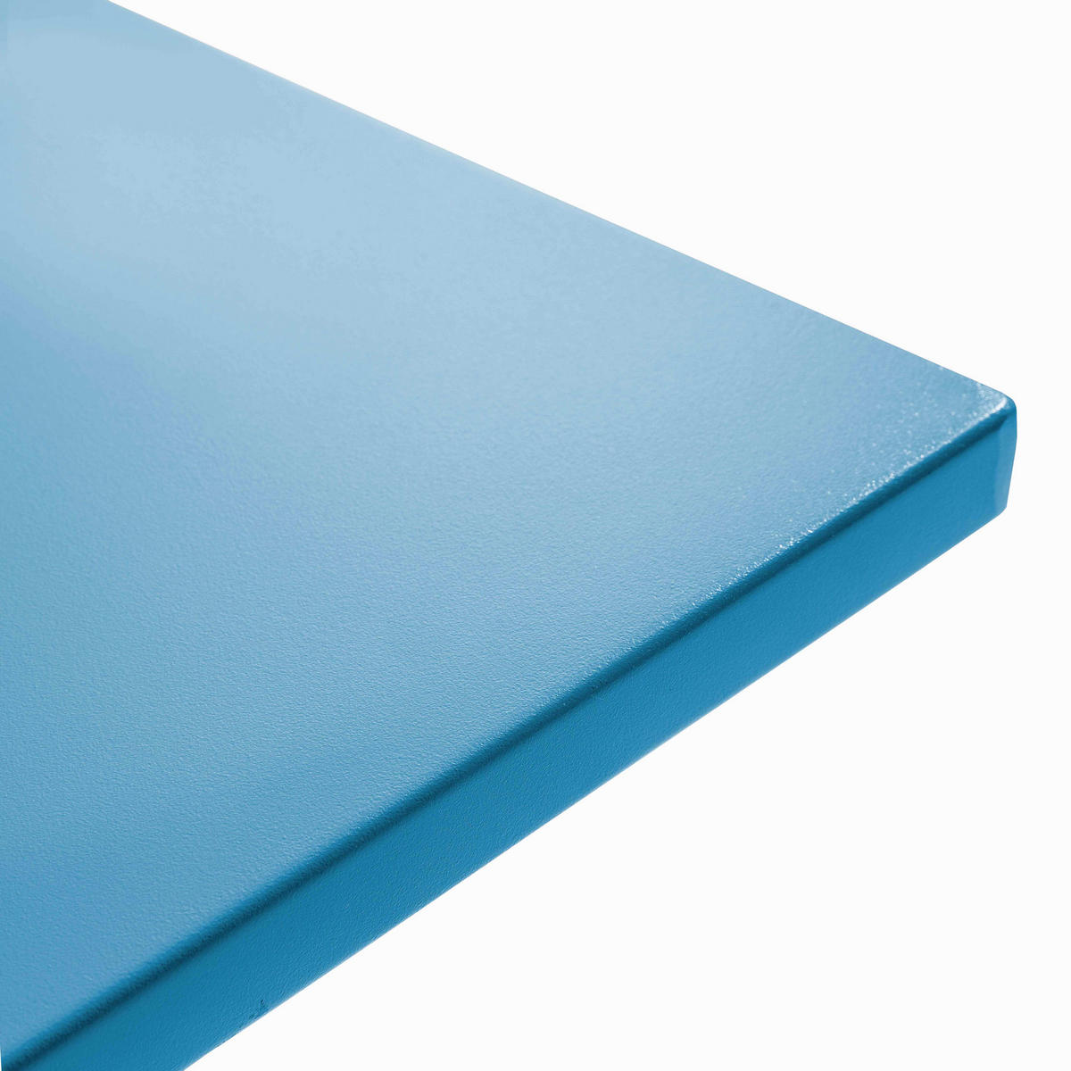 GARTENTISCH , Pazifikblau - Dunkelblau, Metall (120/70/72cm) - Oviala