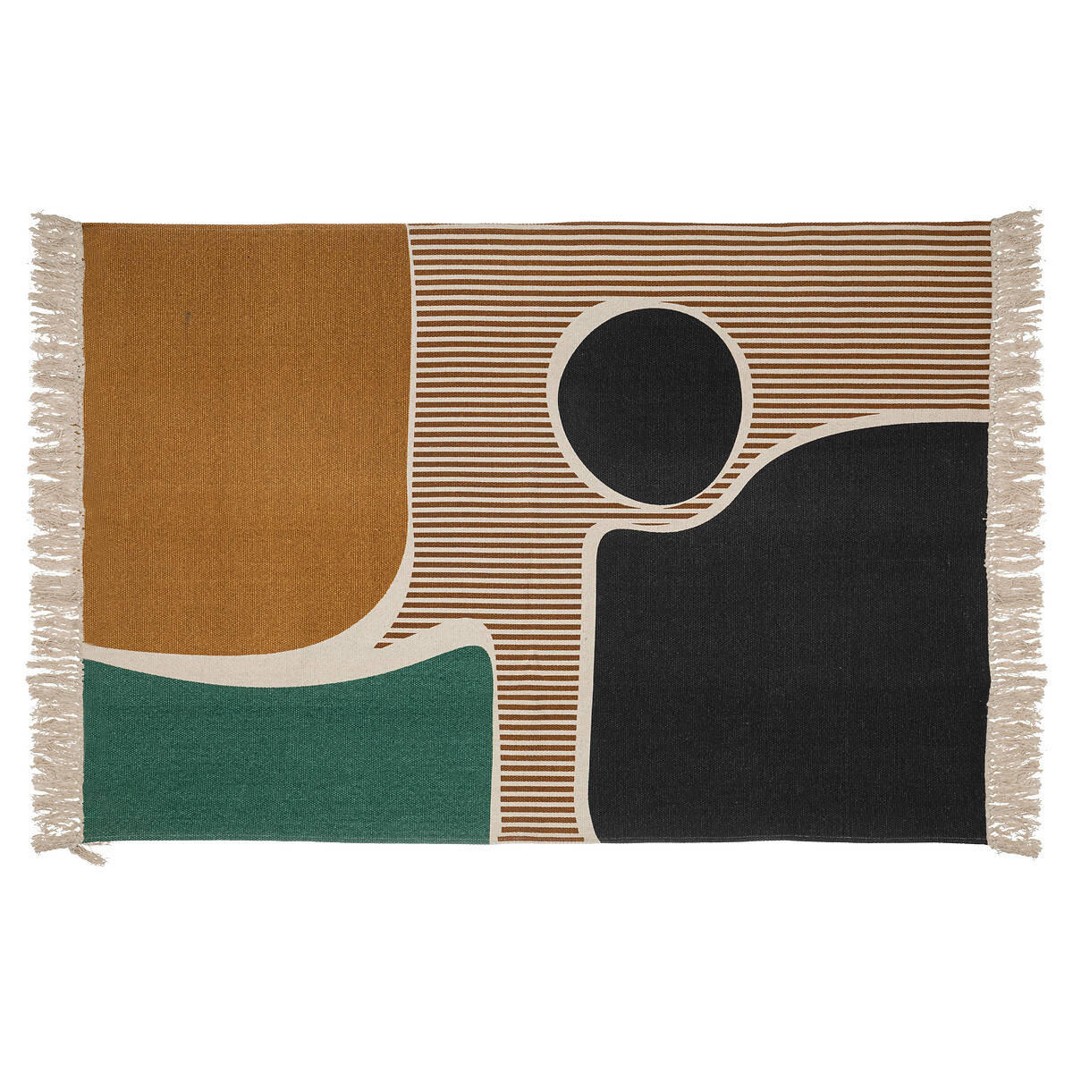 WEBTEPPICH 120/170 cm Joyful - Multicolor, Naturmaterialen (120/170cm) - Atmosphera Createur d´interieur