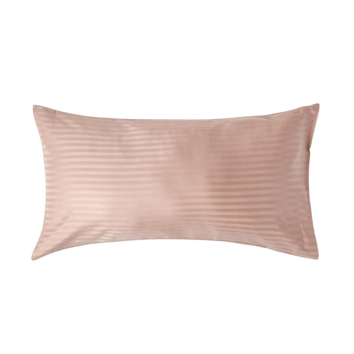 KISSENBEZUG Damast, Ägyptische Baumwolle, Fadendichte 330 - Taupe, Textil (50/90cm) - Homescapes